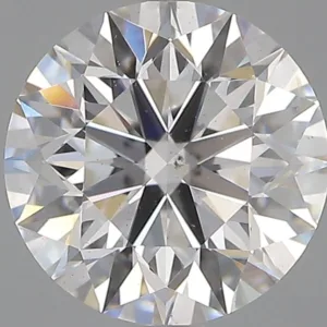 0.7 Carat Round D SI1 Natural Diamond
