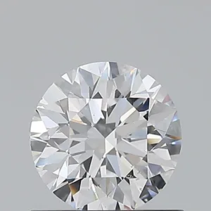 0.7 Carat Round D SI1 Natural Diamond