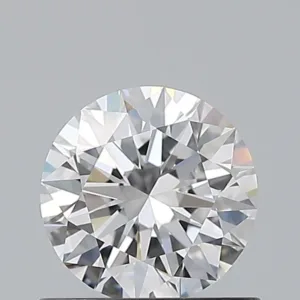 0.7 Carat Round D VVS2 Natural Diamond