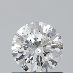 0.7 Carat Round E SI1 Natural Diamond