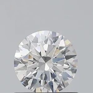 0.7 Carat Round F SI1 Natural Diamond