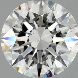 0.7 Carat Round F SI1 Natural Diamond