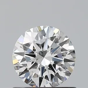 0.7 Carat Round F SI1 Natural Diamond