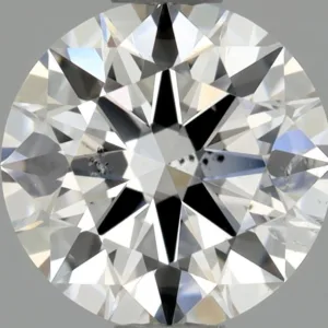 0.7 Carat Round F SI2 Natural Diamond