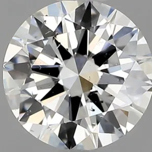0.7 Carat Round G SI2 Natural Diamond