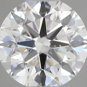 0.71 Carat Round E SI2 Natural Diamond