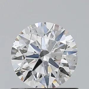 0.72 Carat Round E SI1 Natural Diamond