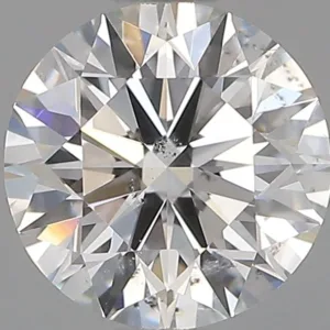 0.72 Carat Round E SI2 Natural Diamond