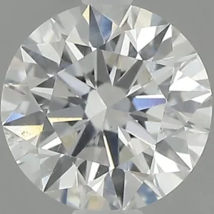 0.72 Carat Round H SI1 Natural Diamond