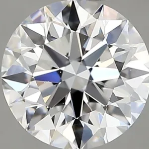 0.75 Carat Round D VS2 Natural Diamond