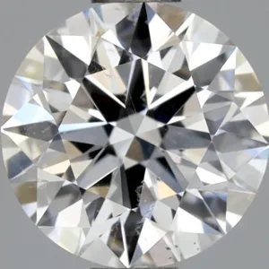 0.75 Carat Round F SI2 Natural Diamond