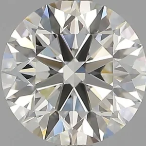 0.76 Carat Round I VVS1 Natural Diamond