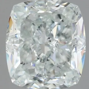 0.77 Carat Cushion Brilliant Fancy Light Blue SI2 Natural Diamond