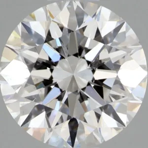 0.77 Carat Round F SI1 Natural Diamond