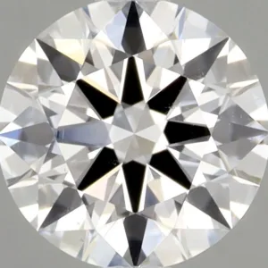 0.78 Carat Round D SI1 Natural Diamond