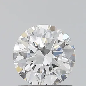 0.8 Carat Round D SI1 Natural Diamond