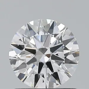 0.8 Carat Round D SI1 Natural Diamond