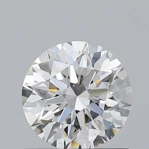 0.8 Carat Round E SI1 Natural Diamond