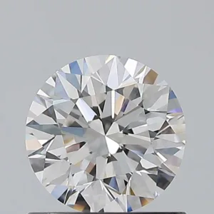 0.81 Carat Round F VVS1 Natural Diamond