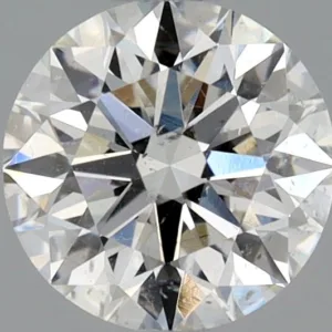 0.82 Carat Round F SI2 Natural Diamond