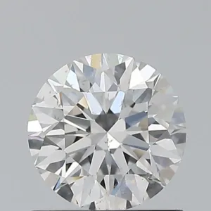 0.85 Carat Round F SI2 Natural Diamond