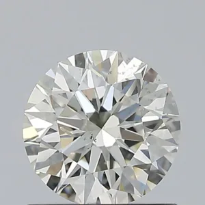 0.86 Carat Round K SI1 Natural Diamond