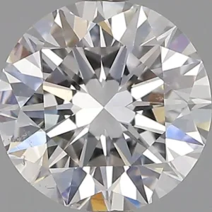 0.9 Carat Round D SI1 Natural Diamond