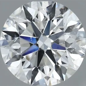 0.9 Carat Round D SI2 Natural Diamond