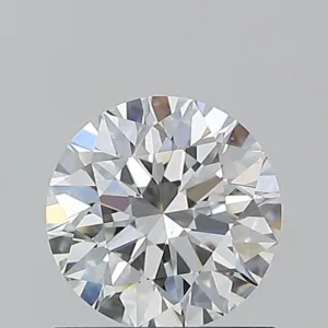 0.9 Carat Round D VS1 Natural Diamond