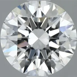0.9 Carat Round D VVS2 Natural Diamond