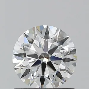 0.9 Carat Round F VS2 Natural Diamond