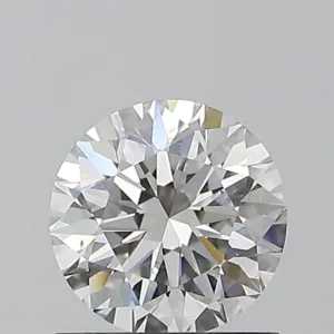 0.9 Carat Round G SI1 Natural Diamond