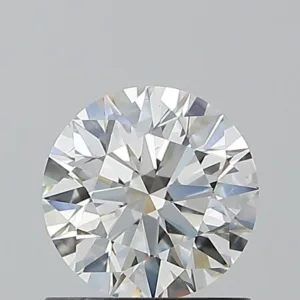 0.9 Carat Round H SI1 Natural Diamond