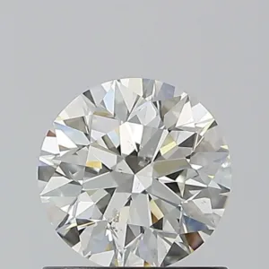 0.9 Carat Round J SI2 Natural Diamond