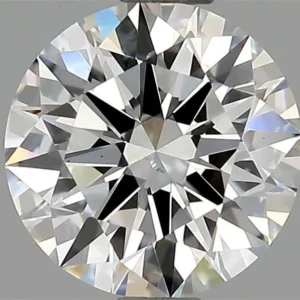 1 Carat Round E SI1 Natural Diamond