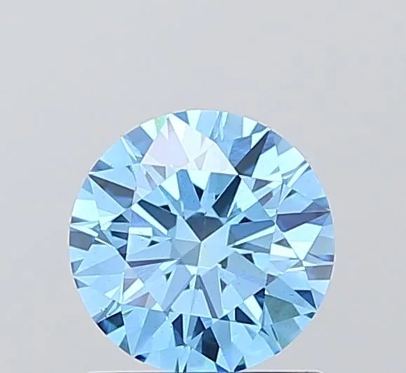 1 Carat Round Fancy Vivid Blue VS2 Lab Diamond 1 1 Carat Round Fancy Vivid Blue VS2 Lab Diamond