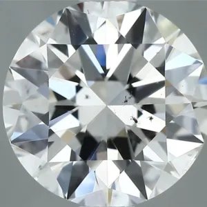 1 Carat Round H SI1 Natural Diamond
