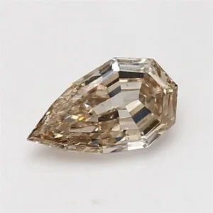 1.01 Carat Kite Fancy Light Brown SI2 Natural Diamond