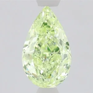 1.01 Carat Pear Fancy Green VS2 Natural Diamond