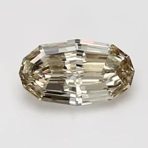 1.02 Carat Oval Fancy Light Brown VS2 Natural Diamond