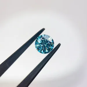 1.03 Carat Round Fancy Vivid Blue VS1 Lab Diamond