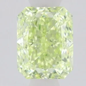 1.04 Carat Radiant Fancy Green VS2 Natural Diamond