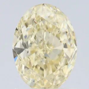 1.11 Carat Oval Fancy Light Yellow VS2 Natural Diamond