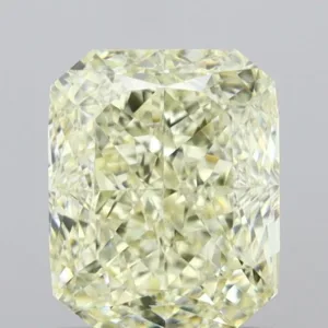1.32 Carat Radiant Fancy Yellow SI1 Natural Diamond