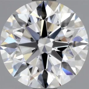 1.34 Carat Round D VVS2 Natural Diamond