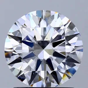 1.5 Carat Round D SI1 Natural Diamond