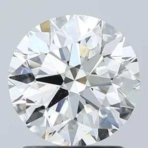 1.5 Carat Round H SI1 Natural Diamond