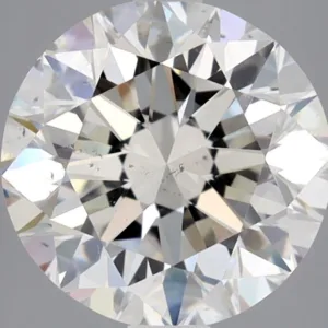1.5 Carat Round H SI2 Natural Diamond