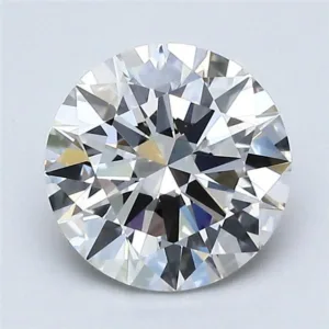 1.51 Carat Round I VVS1 Natural Diamond