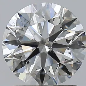 1.51 Carat Round J SI2 Natural Diamond